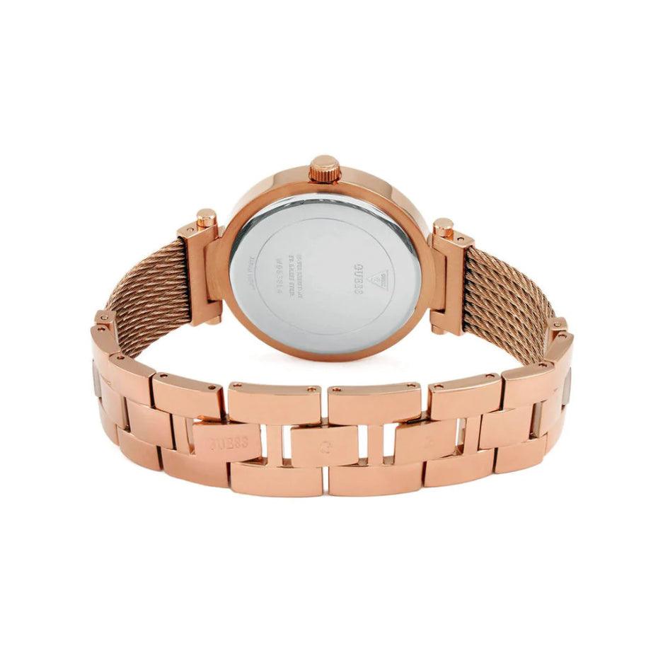 Guess W0638L4 Analog Rose Gold Dial Women's Watch - Watch Home™ Guess W0638L4 Analog Rose Gold Dial Women's Watch - Watch Home™
